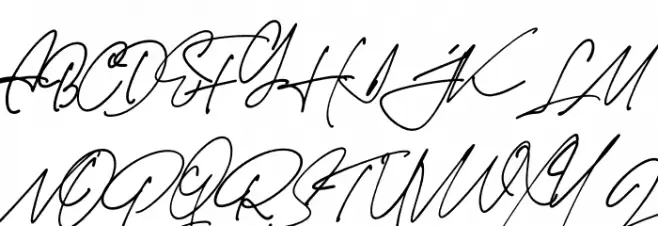 Jim Sintergate Schriftart Groß