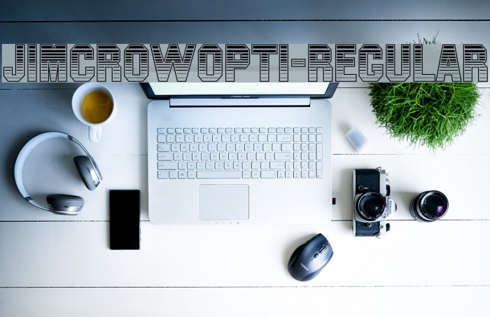 JimCrowOpti-Regular Font examples