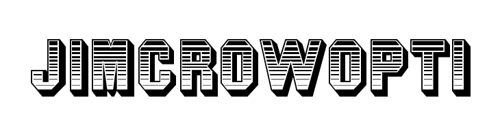 JimCrowOpti  Fuentes Gratis Descargar