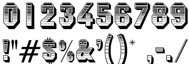 JimCrowOpti Font OTHER CHARS