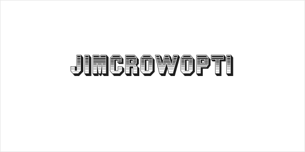 JimCrowOpti Logo