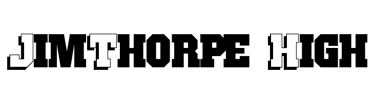 JimThorpe High Font