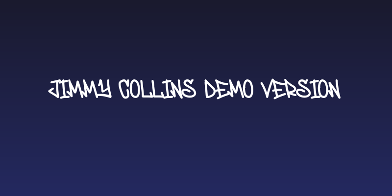 Jimmy Collins Demo Version Social Header