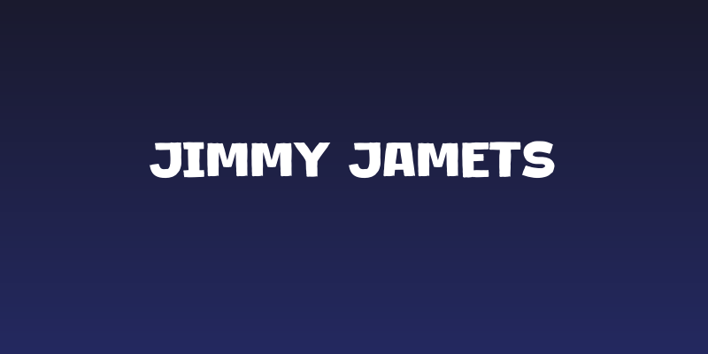 Jimmy Jamets Social Header