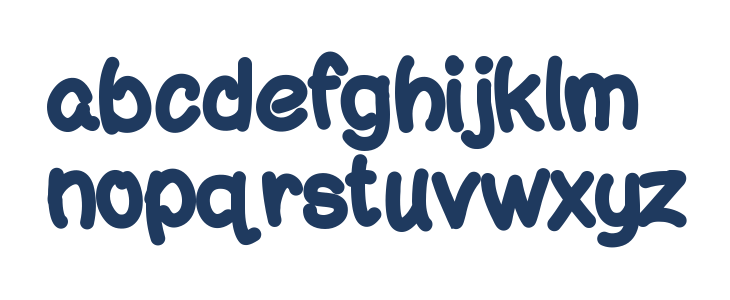 JimmysBold Lowercase