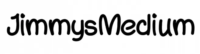 JimmysMedium  font caratteri gratis