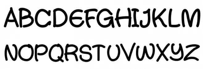 JimmysMedium Schriftart Groß