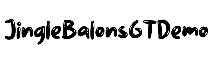 Jingle Balons GT Demo  नि: शुल्क फ़ॉन्ट्स डाउनलोड