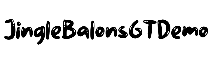 Jingle Balons GT Demo  フリーフォントのダウンロード