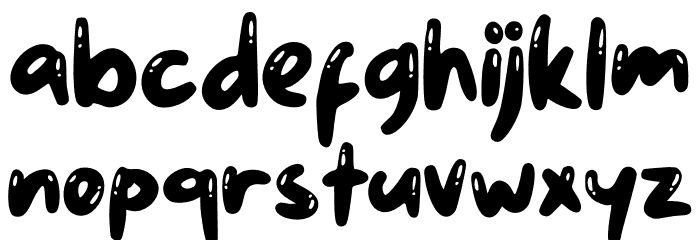 Jingle Balons GT Demo Font LOWERCASE