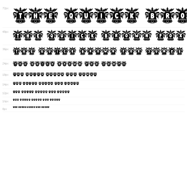 Jingle Bells Regular Waterfall