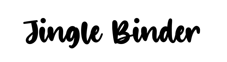 Jingle Binder  لخطوط تنزيل