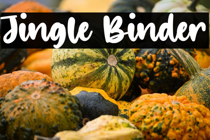 Jingle Binder Example 2