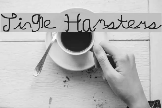 Jingle Hamsters Font examples