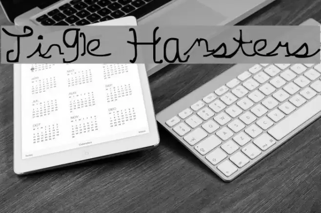 Jingle Hamsters Font examples