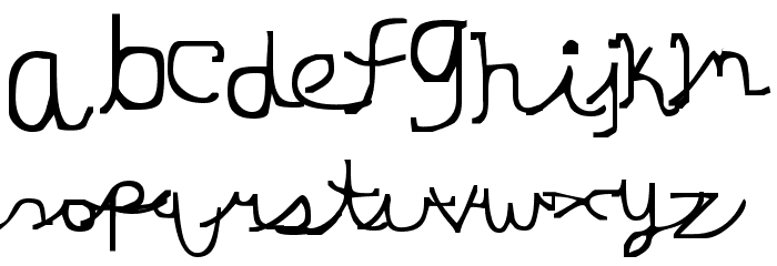 Jingle Hamsters Font LOWERCASE