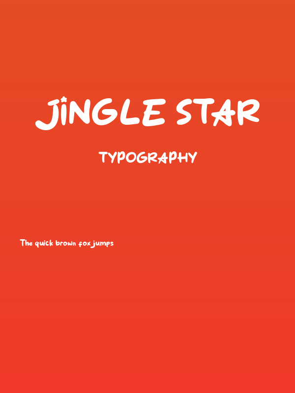 Jingle Star Poster