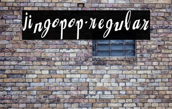 Jingopop-Regular Example 3