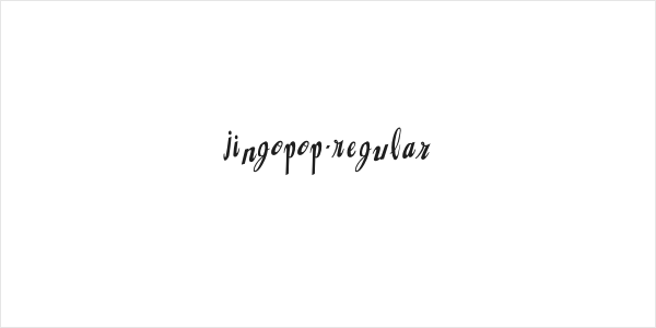 Jingopop-Regular Logo