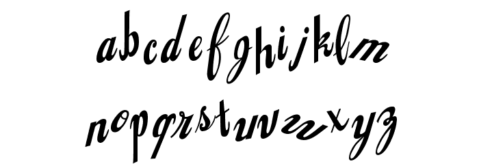 Jingopop Font LOWERCASE