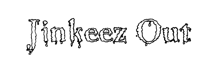 Jinkeez Out Font
