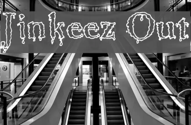 Jinkeez Out Шрифта examples
