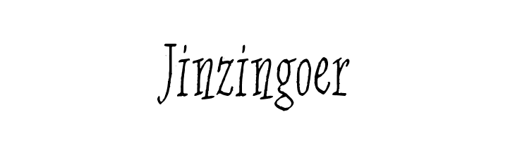 Jinzingoer  免费字体下载