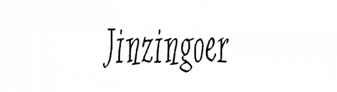 Jinzingoer  تنزيل الخطوط
