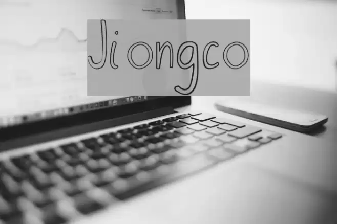 Jiongco Font examples