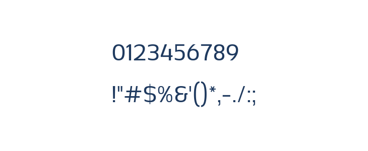 Jipatha Regular Other Characters