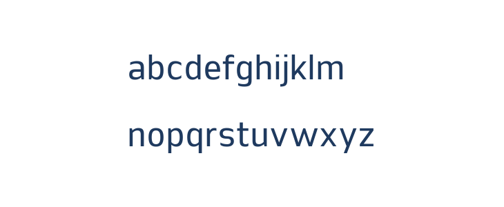 Jipatha Regular Lowercase