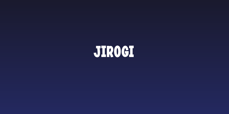 Jirogi Social Header