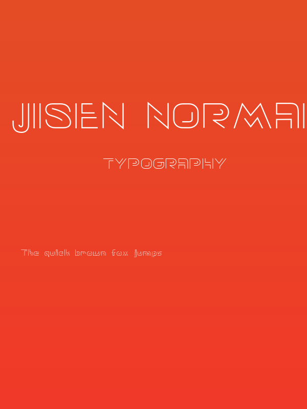 Jisen Normal Poster