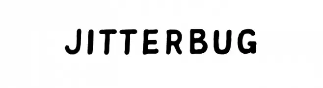 Jitter Bug  フリーフォントのダウンロード
