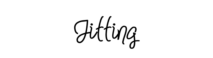 Jitting  नि: शुल्क फ़ॉन्ट्स डाउनलोड