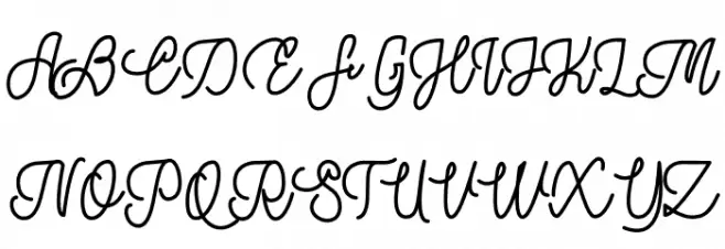 Jitting Font Litere mari