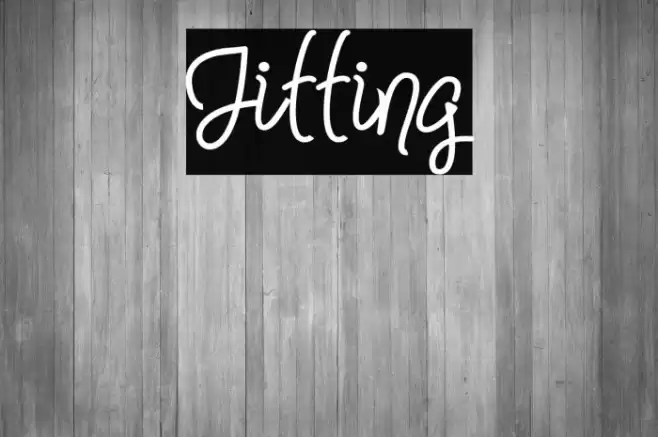 Jitting Font examples