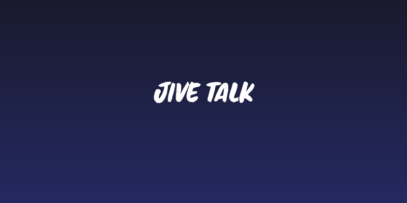 Jive Talk Social Header