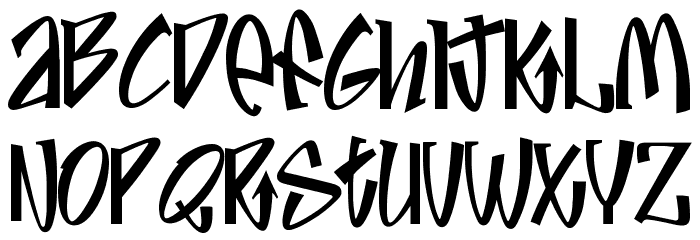 Jive Font LOWERCASE