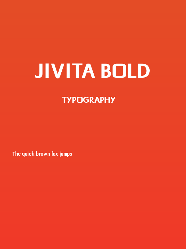 Jivita Bold Poster