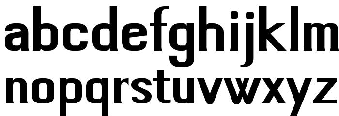 Jivita Bold Font LOWERCASE