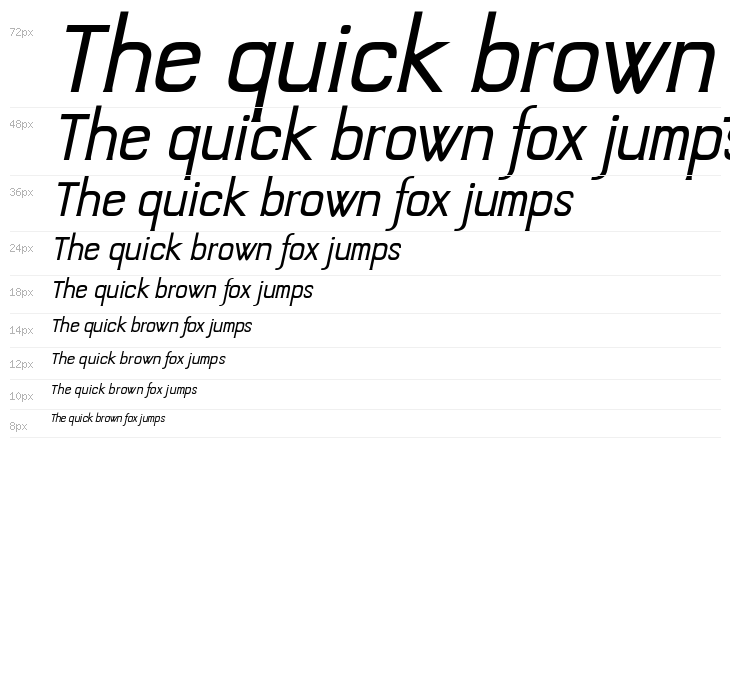 Jivita Italic Waterfall