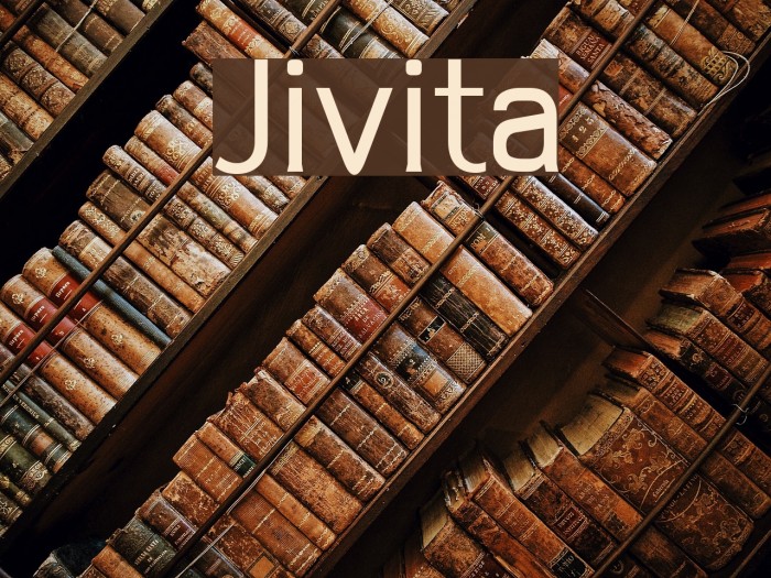 Jivita Font examples