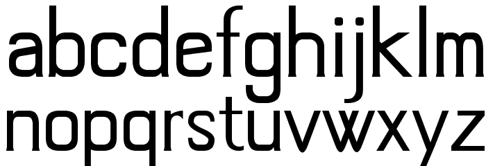 Jivita Font LOWERCASE