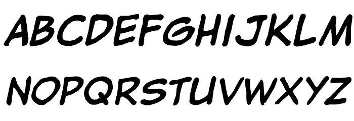 jibbajabba Bold Font LOWERCASE