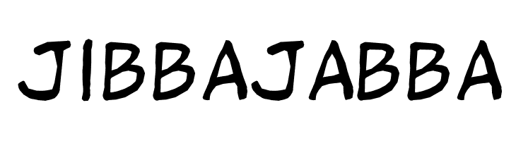 jibbajabba Font
