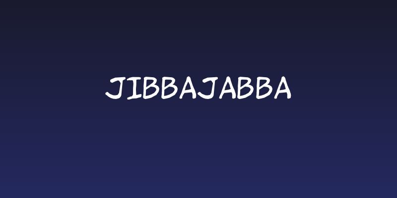 jibbajabba Social Header