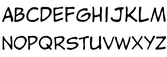 jibbajabba Font LOWERCASE