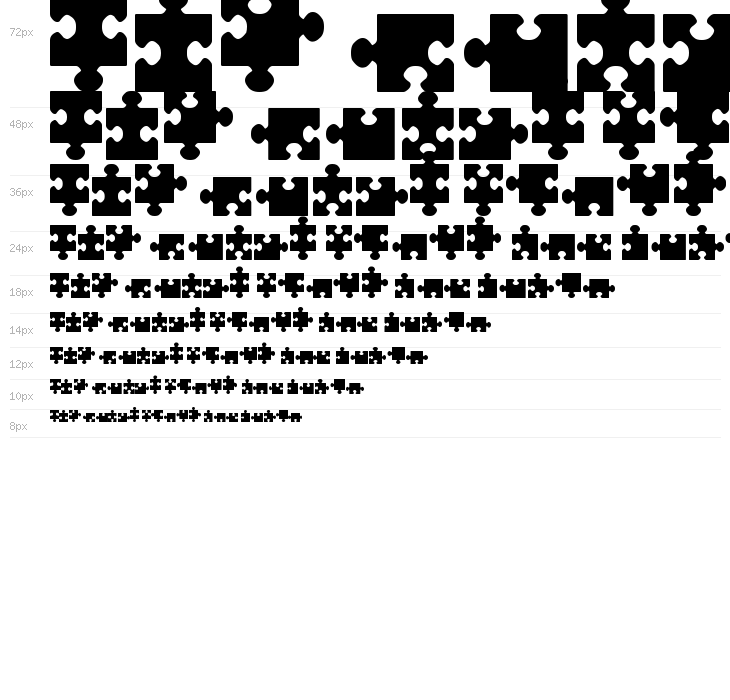 jigsaw pieces tfb Waterfall