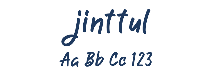 jinttul Font Preview